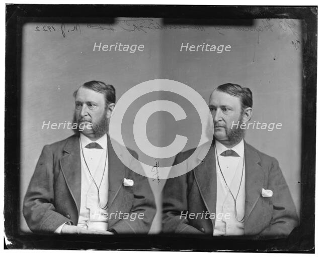 Hardenburgh, Hon. G.A. of N.J., between 1865 and 1880. Creator: Unknown.