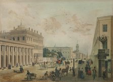 The Anichkov Palace in Saint Petersburg, End 1840s. Creator: Anonymous.