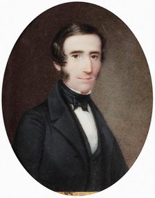 Portrait of the poet Alessandro Manzoni (1785-1873), First half of the 19th cent.. Creator: Anonymous.