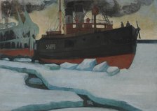 Icebreaker, 1900. Creator: Juho Rissanen.