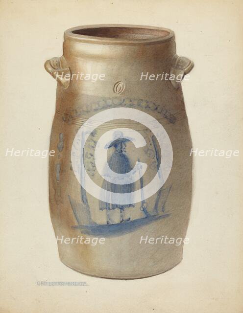 Crock, c. 1953. Creator: John Tarantino.