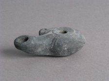 Oil Lamp, Coptic, 4th-7th century. Creator: Unknown.