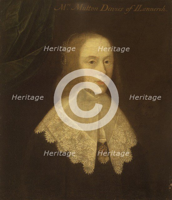 Mrs Anne Davies of Gwysaney, c1630. Creator: Thomas Leigh.