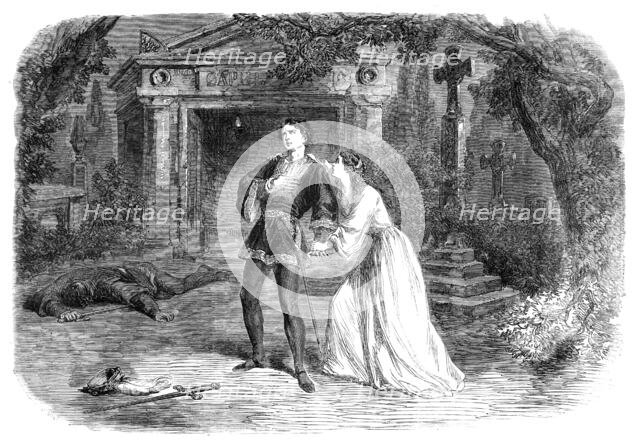 The Shakspeare Commemoration at Stratford-On-Avon: scene from "Romeo And Juliet"..., 1864.  Creator: Unknown.