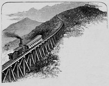 'Mount Washington Railway', 1883. Artist: Unknown.