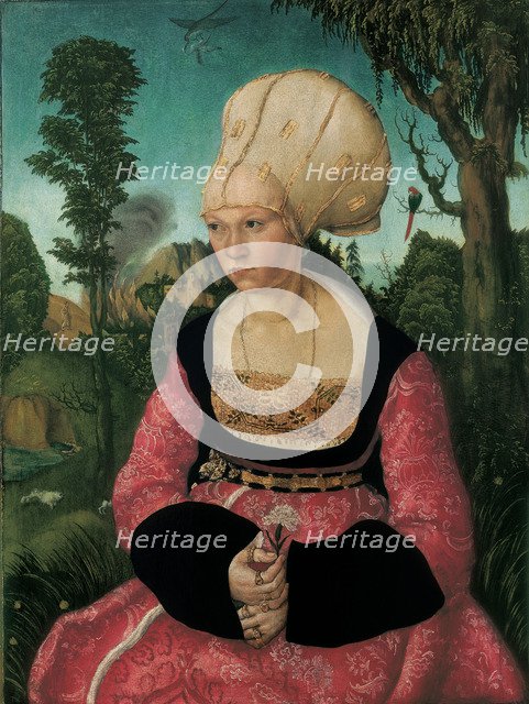 Portrait of Anna Cuspinian, 1502.