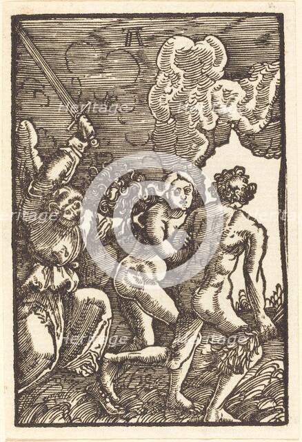 Expulsion from Paradise, c. 1513. Creator: Albrecht Altdorfer.