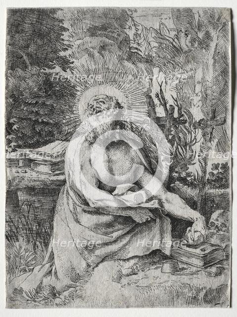St. Jerome, c. 1591. Creator: Annibale Carracci (Italian, c. 1560-1609).