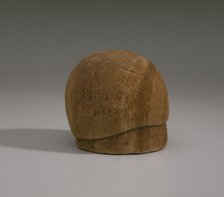 Wooden hat block from Mae's Millinery Shop, 1941-1994. Creator: Unknown.