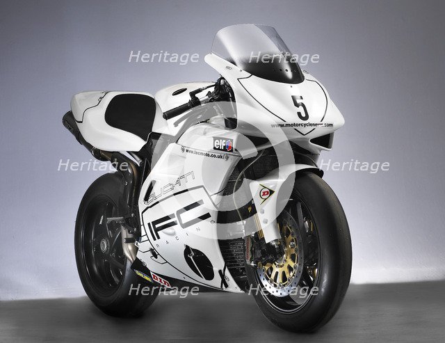 2001 & 2002 Ducati racing bike Artist: Unknown.