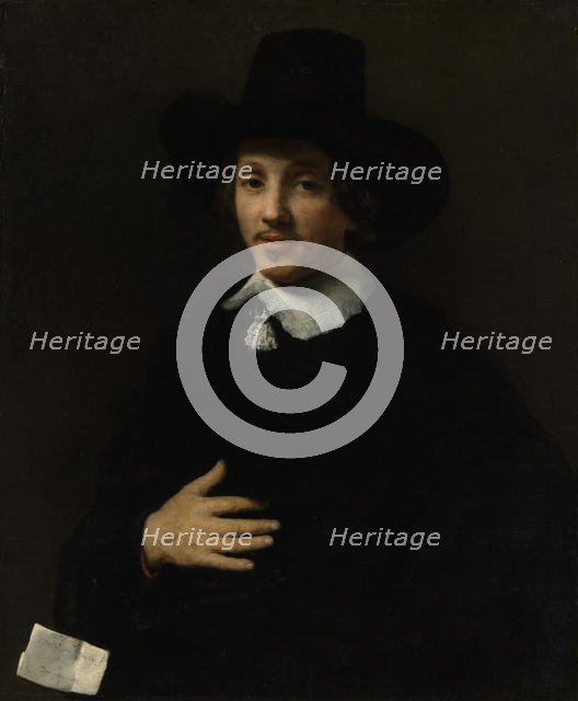 Portrait of a Man (Self-Portrait?), 1653 or 1655. Creator: Willem Drost.