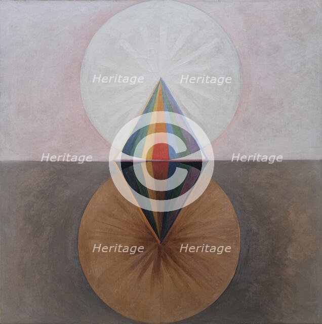 Group IX/SUW, The Swan, No. 12, 1915. Creator: Hilma af Klint (1862-1944).