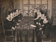 'The Somerset House Conference, 1604', 1604, (1904). Artist: Unknown.