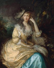Frances Susanna, Lady de Dunstanville, c. 1786. Creator: Thomas Gainsborough.