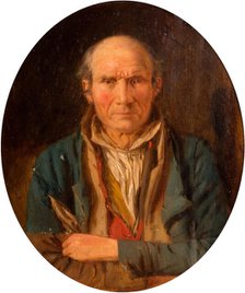 Portrait Of A Man, 1879. Creator: Paul Falconer Poole.