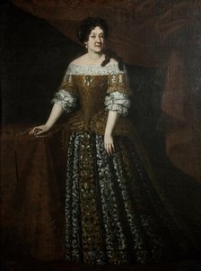Portrait of Maria Angela Caterina d'Este (1656-1722), Princess of Carignano, 17th-18th century. Creator: Anonymous.
