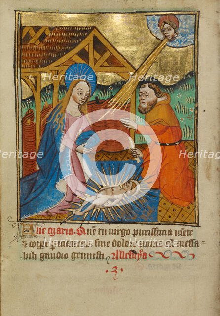 The Nativity, about 1480-1490. Creator: Unknown.