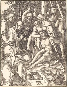 The Lamentation, probably c. 1509/1510. Creator: Albrecht Durer.