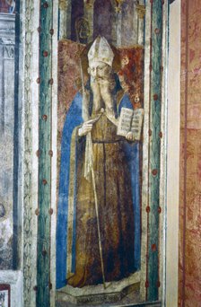 'St John Chrysostom', mid 15th century. Artist: Fra Angelico