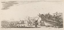 Windy Harbor, 1644. Creator: Stefano della Bella.