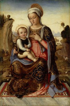 Virgin and Child, Late 15th cen. Artist: Anonymous  