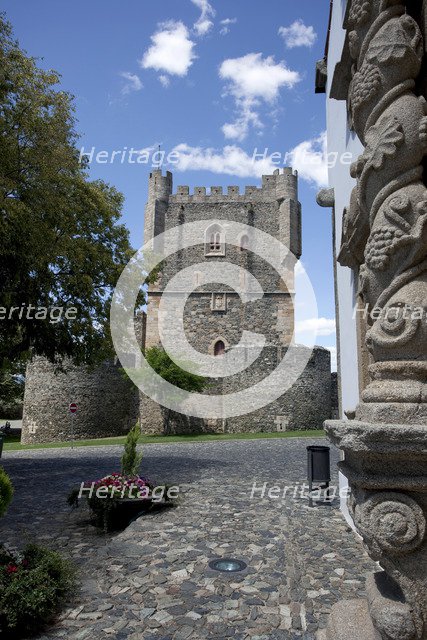 Keep of Braganca Castle, Portugal, 2009. Artist: Samuel Magal