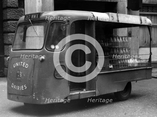 1962 Wales & Edwards Electric Milk Float. Creator: Unknown.