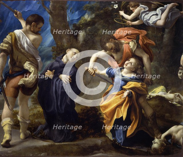 Martyrdom of the Saints Placidus, Flavia Domitilla, Eutychius and Victorinus, 1525. Artist: Correggio (1489-1534)