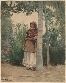 Under a Palm Tree, 1886. Creator: Winslow Homer.