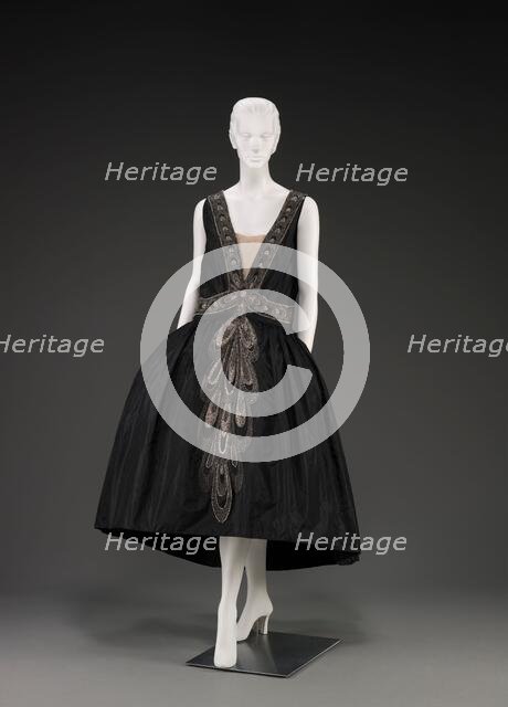 Evening Dress (Robe De Style), Winter 1926-1927. Creator: Jeanne Lanvin.