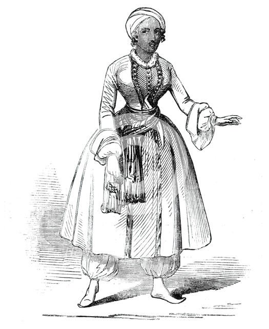 Mrs A. Shaw, in the new opera of "The Brides of Venice", at Drury-Lane Theatre, 1844. Creator: Unknown.