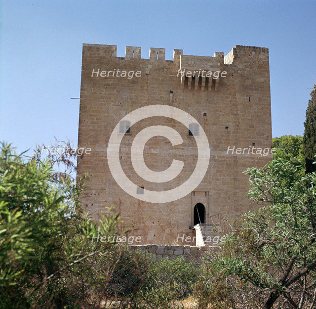 Kolossi castle on Cyprus, 13th century. Artist: Unknown