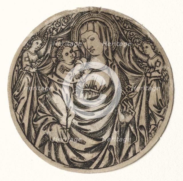 Virgin and Child with Two Angels, 1400s(?). Creator: Unknown.