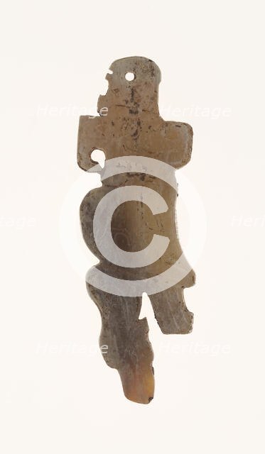 Bird Pendant, Shang period, 13th-11th century B.C. Creator: Unknown.