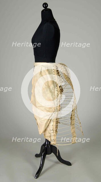 Bustle, American, 1883-88. Creator: W.S.D. & Company.