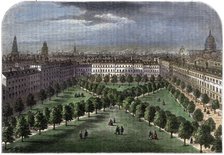 'Charterhouse Square', 19th century. Artist: Unknown