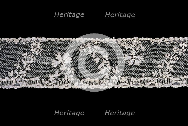 Two Fragments (Border), France, 1765/75. Creator: Unknown.