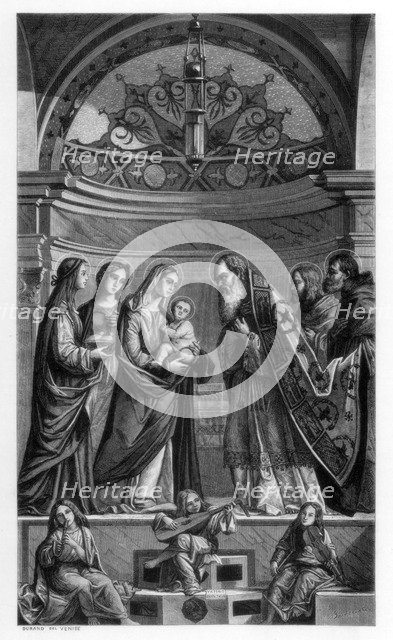 'Presentation of Jesus in the Temple', 1510 (1870). Artist: Bertrand