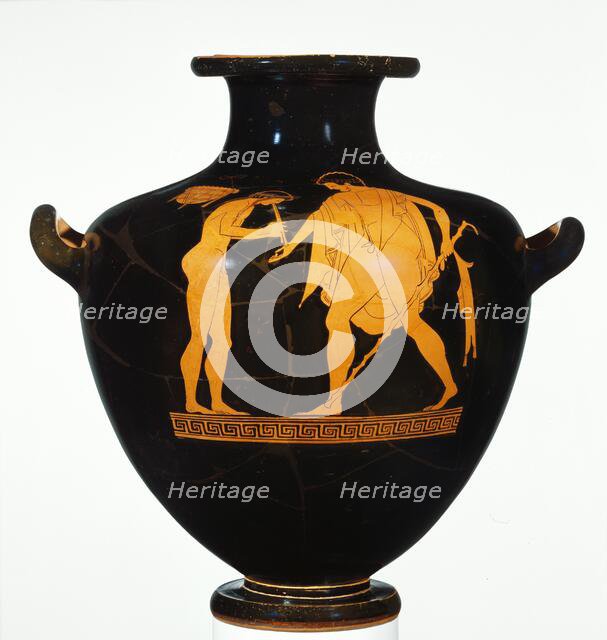 Attic Red-Figure Kalpis, active about 500 - 470 BC. Creator: Eucharides Painter.