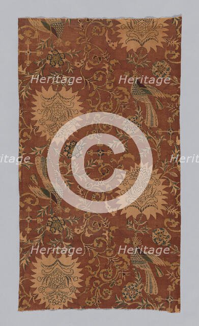 Sarasa, Japan, Edo period (1615-1868), probably 18th century. Creator: Unknown.