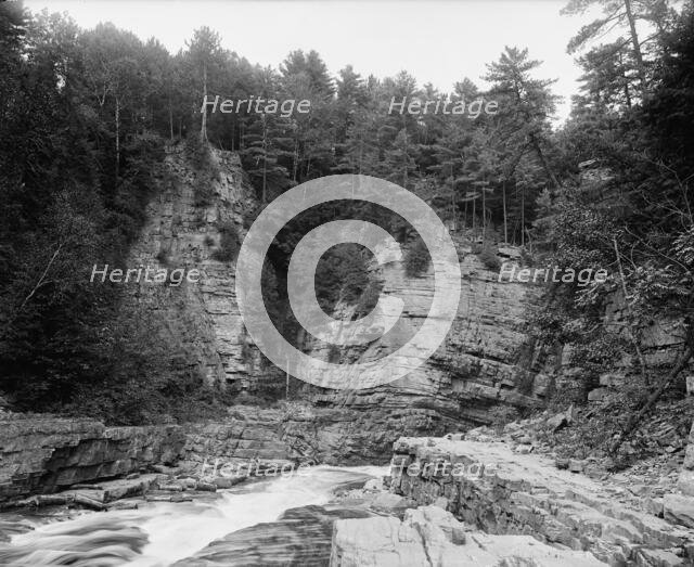 The Elbow, Ausable Chasm, between 1900 and 1910. Creator: Unknown.