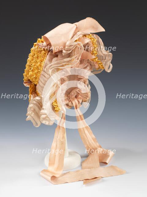 Bonnet, American, ca. 1890. Creator: Unknown.