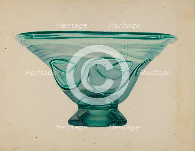 Bowl, 1935/1942. Creator: Isidore Steinberg.