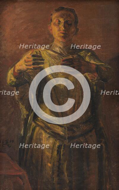 Lady Macbeth. Study, 1899. Creator: Kristian Zahrtmann.