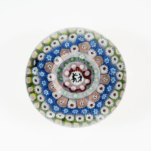 Paperweight, France, 1848. Creator: Saint-Louis Glassworks.