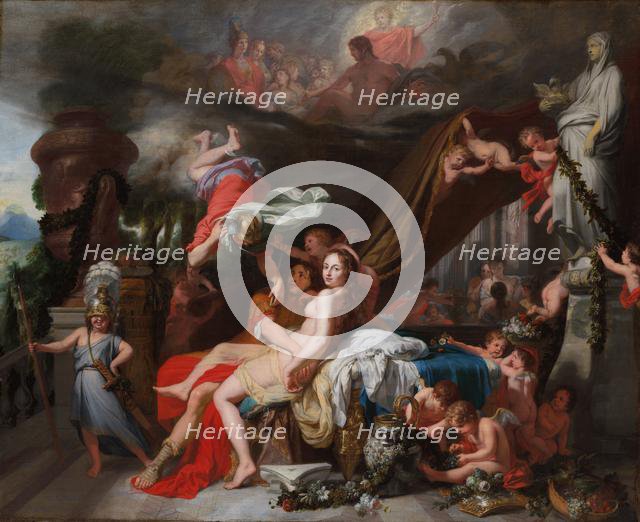 Hermes Ordering Calypso to Release Odysseus, c. 1670. Creator: Gerard de Lairesse (Flemish, 1641-1711).