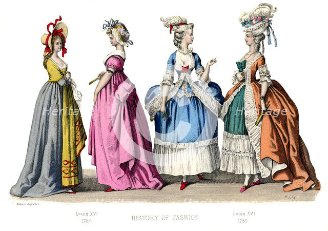 French costume: Louis XVI, (1882). Artist: Unknown