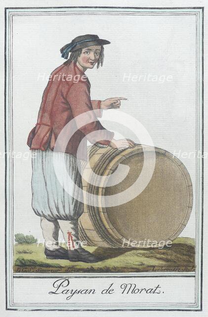 Costumes de Différents Pays, 'Paysan de Morat', c1797. Creator: Jacques Grasset de Saint-Sauveur.