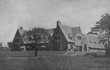 Elevation of the clubhouse, North Jersey Country Club, Paterson, New Jersey, 1925. Artist: Unknown.