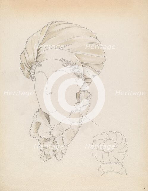 Headdress, c. 1937. Creator: Eva Noe.